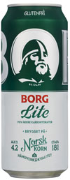 Borg Pilsner Lite glutenfri