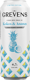 Grevens Cider Kokos & Ananas