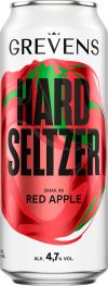 Grevens Hard Seltzer Red Apple