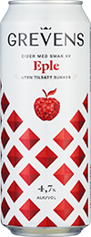 Grevens Cider Eple u/tilsatt sukker